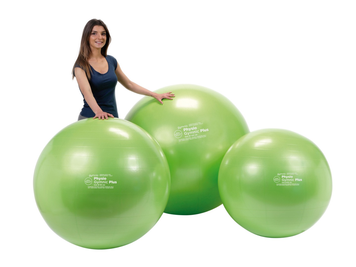 Топка за гимнастика Physio Gymnic Plus 85 см BRQ