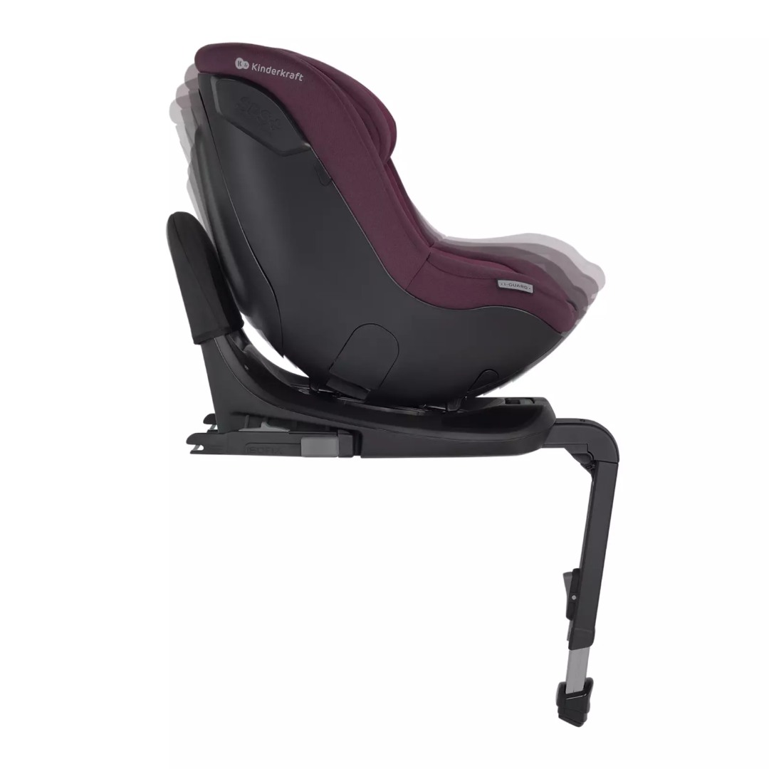 KinderKraft столче за кола I-GUARD Cherry Pearl KCIGUA00RED0000