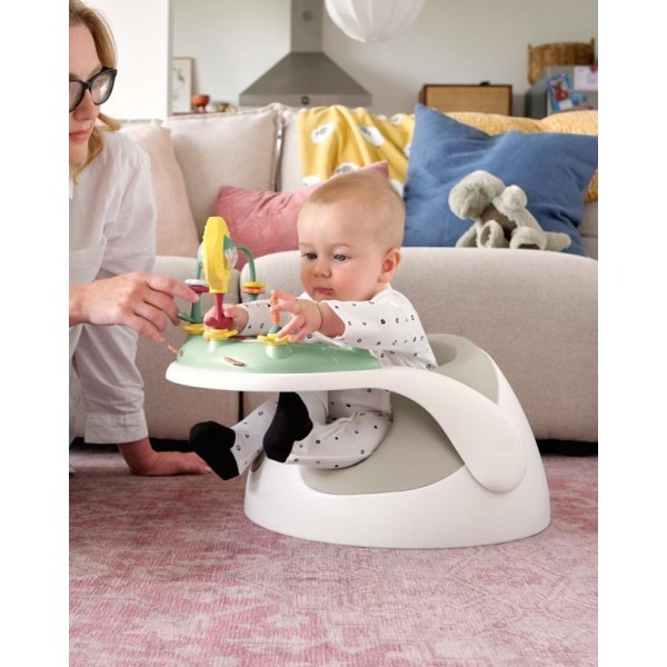 Mamas & Papas Baby Snug With Toy tray - Clay