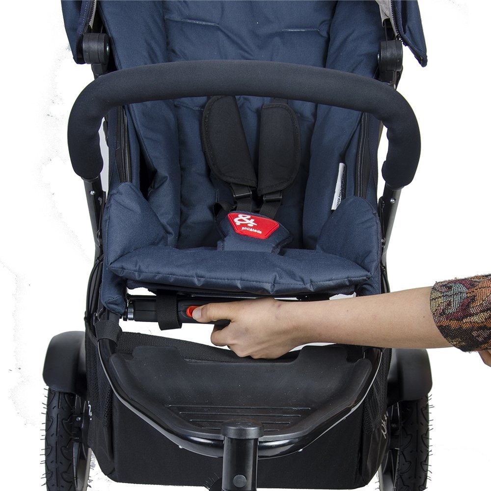 Phil & Teds Stroller Sport V5 for one or more children, Blue