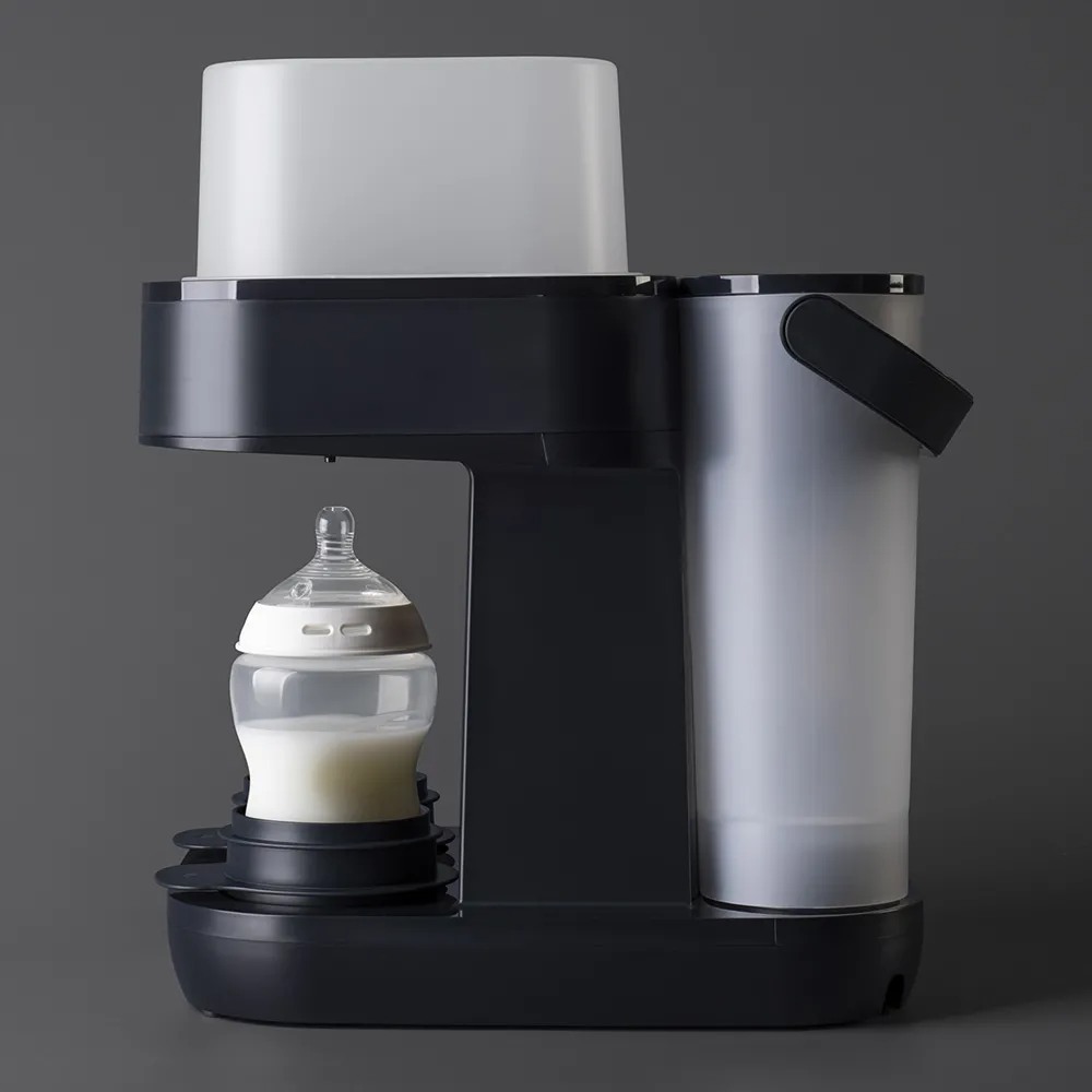 Уред за автоматично приготвяне на адаптирано мляко Tommee Tippee PerfectPrep Pro, Hot Shot технология, антибактериален филтър, прецизно дозиране от 120 до 330 мл, цифров дисплей, приложение за iOS и Android