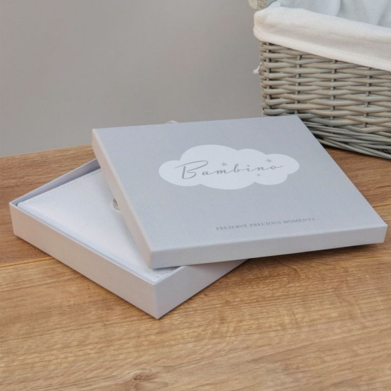 Bambino Photo album with silver decoration