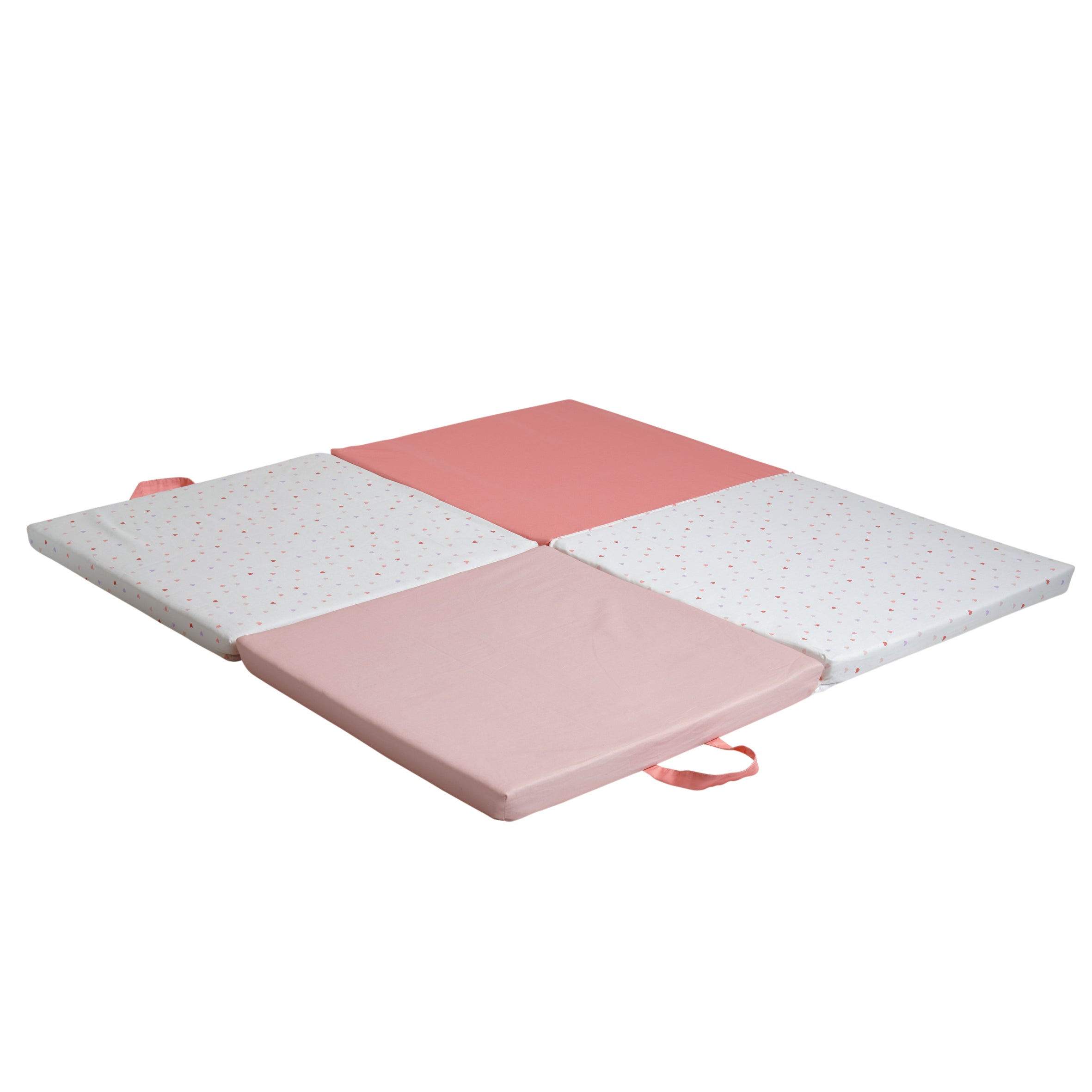 Интелигентна Постелка 3В1-Постелка За Игра, Подвижен Матрак И Барбарон Сърца Tineo