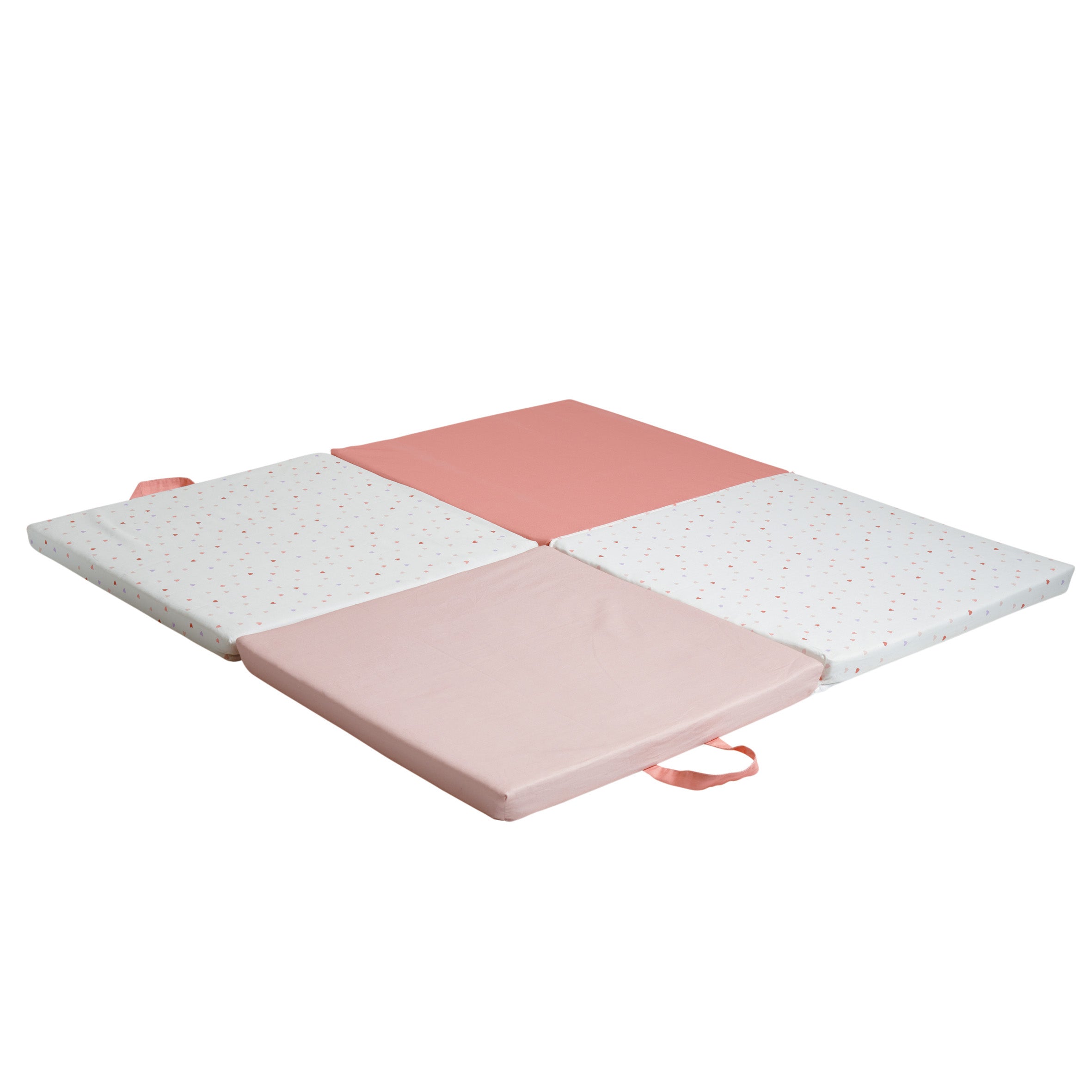 Интелигентна Постелка 3В1-Постелка За Игра, Подвижен Матрак И Барбарон Сърца Tineo