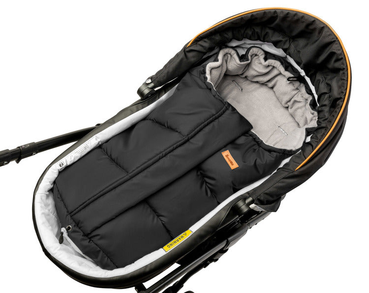 Winter Fleece Combi Bag 3 in 1 Black/Grey