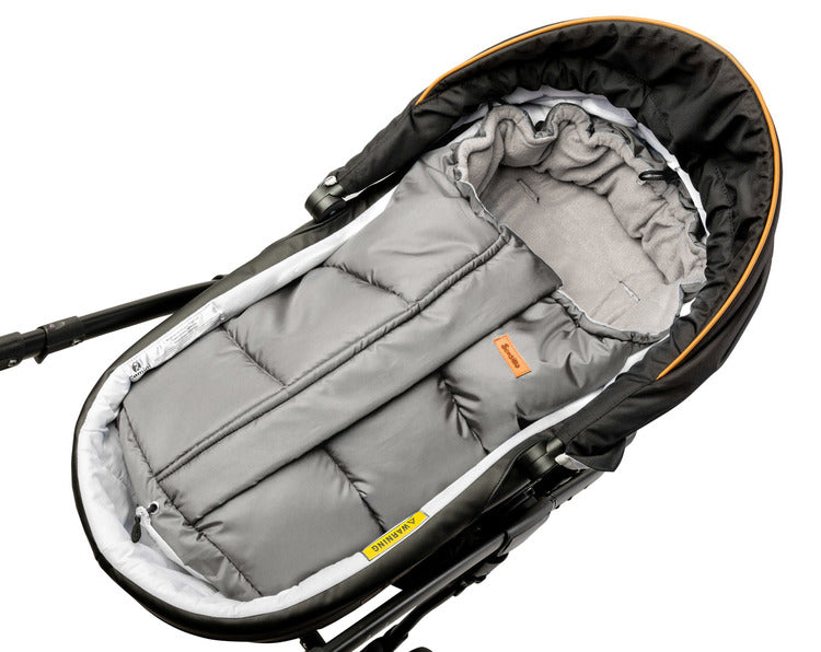 Winter Fleece Combi 3in1 Bag Gray