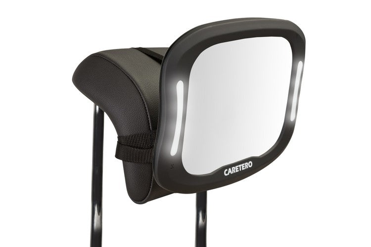 Caretero car mirror with led lights