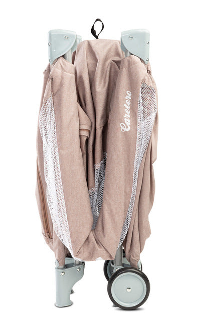 Сгъваема кошара за пътуване 1 ниво Basic Beige Caretero