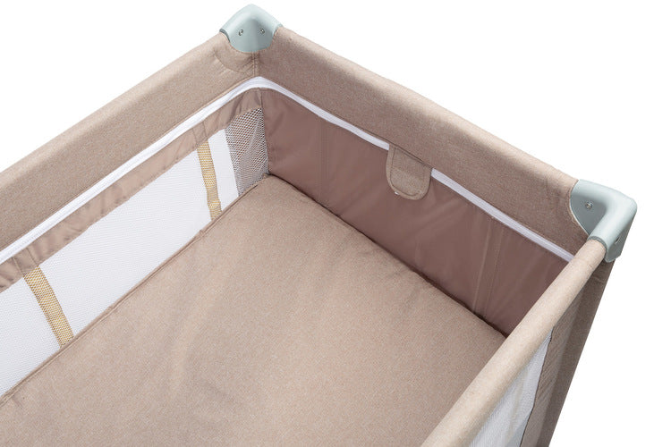 Сгъваема кошара за пътуване 1 ниво Basic Beige Caretero
