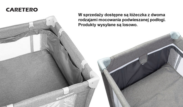 Сгъваема кошара за пътуване 1 ниво Basic Beige Caretero