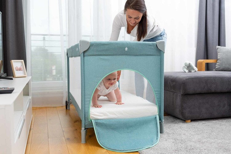 Кошарка За Пътуване Basic Plus Lavenda 2 нива Caretero