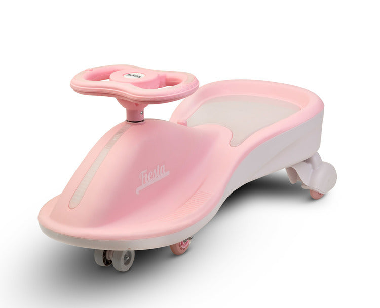 Кола Gravity Тип Бръмбър За Возене Ride-Оn Fiesta Pink Caretero Toyz
