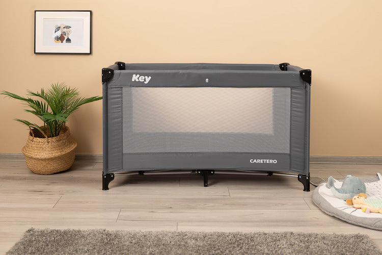 Сгъваема кошара за пътуване Key Graphite Caretero