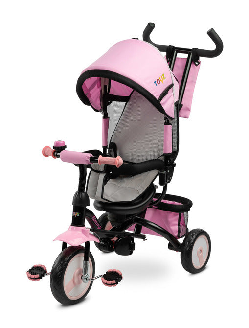 Триколка С Родителски Контрол Timmy Pink Caretero Toyz