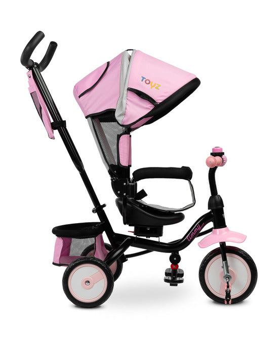 Триколка С Родителски Контрол Timmy Pink Caretero Toyz