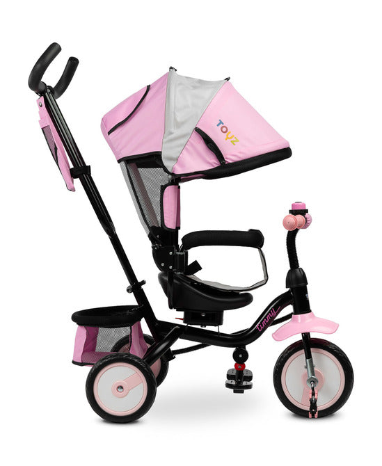 Триколка С Родителски Контрол Timmy Pink Caretero Toyz