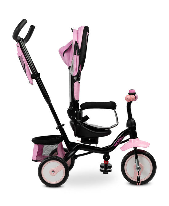 Триколка С Родителски Контрол Timmy Pink Caretero Toyz