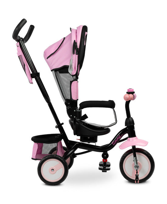 Триколка С Родителски Контрол Timmy Pink Caretero Toyz