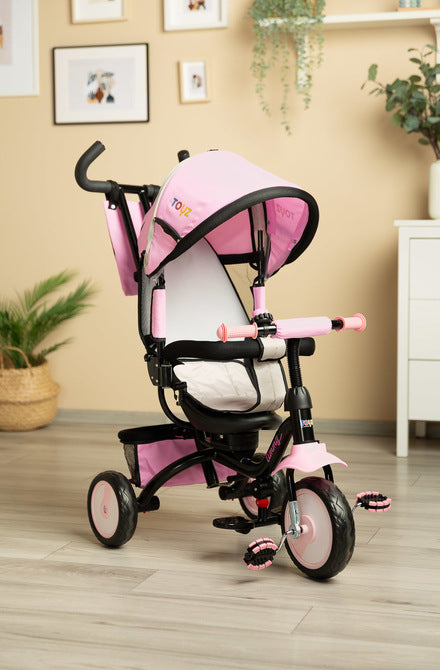 Триколка С Родителски Контрол Timmy Pink Caretero Toyz