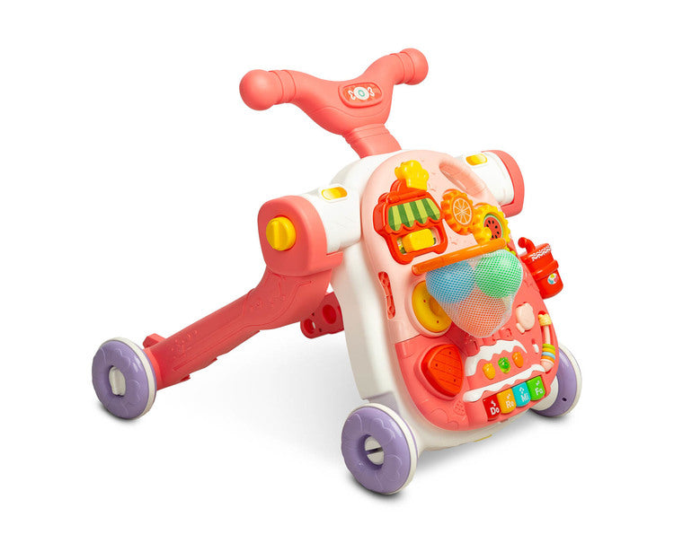 Многофункционална Проходилка 5В1 Pink Caretero Toyz