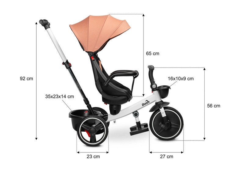 Триколка Dash Melange Caretero Toyz