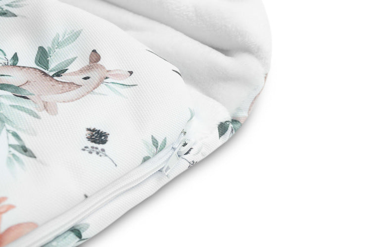 Winter Cover For Car Seat And Stroller White