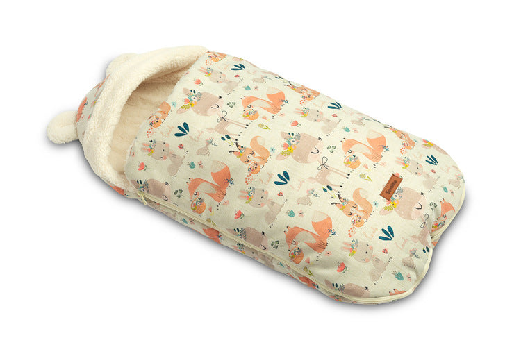 Vintage Winter Car Seat and Stroller Cover