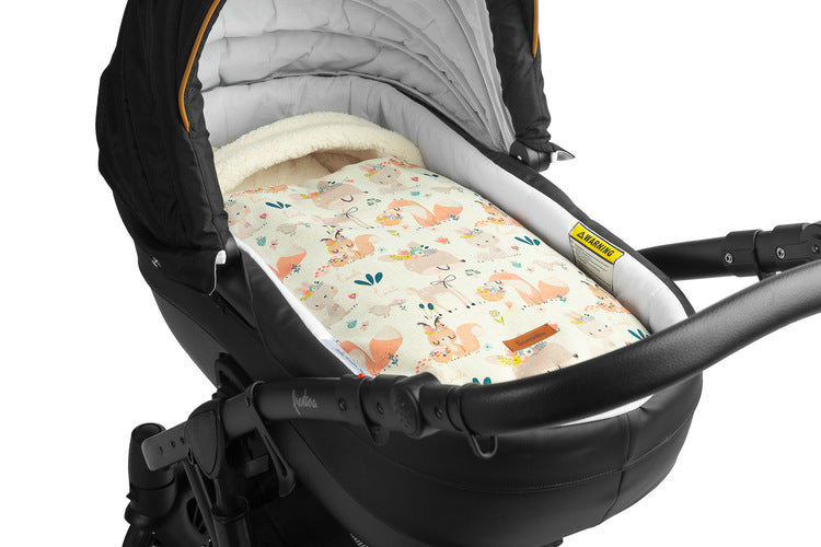 Vintage Winter Car Seat and Stroller Cover