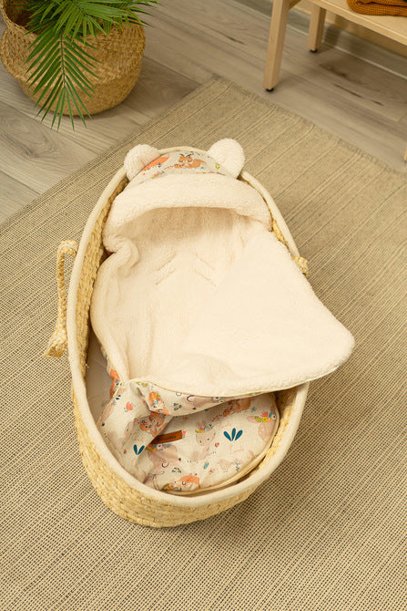 Vintage Winter Car Seat and Stroller Cover