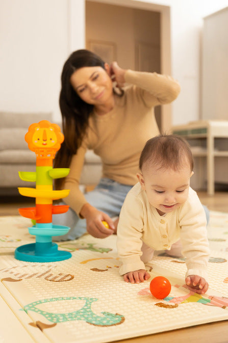 Образователна Играчка - Баскетболна Топка С Лъв Caretero Toyz