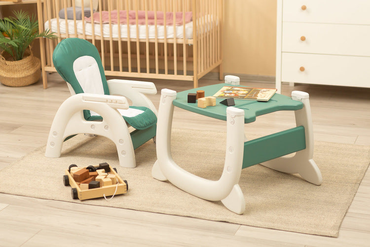 Столче За Хранене 2в1 + Маса Homee Green Caretero