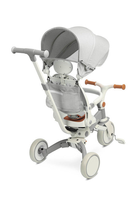 Tricycle and balancing wheel 2in1 Faro Gray Caretero Toyz