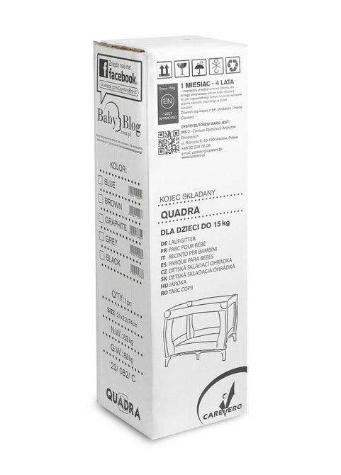 Кошара За Игра Quadra Black Caretero