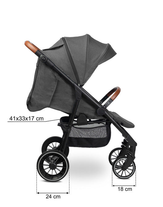 Stroller Elma Dark Gray Caretero