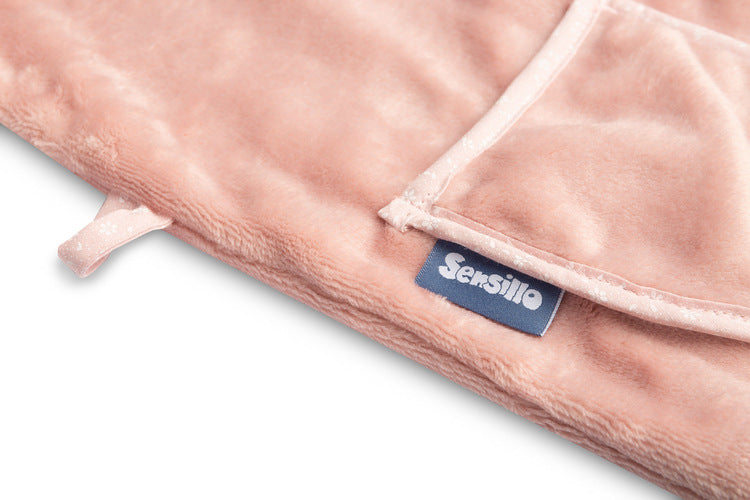 Elegant Children’s Bathrobe 1-2 Years Teddy Bear Pink