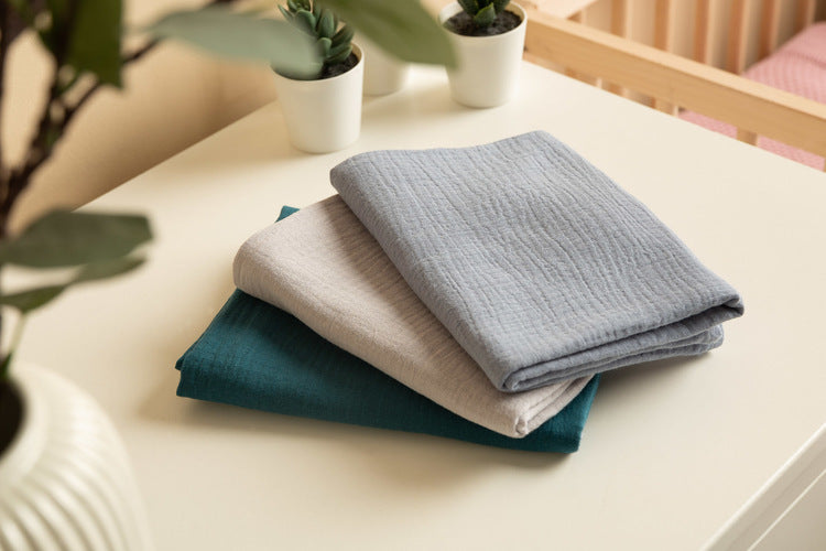 Muslin Diapers Uniform Blue 3 Pieces 60x80cm