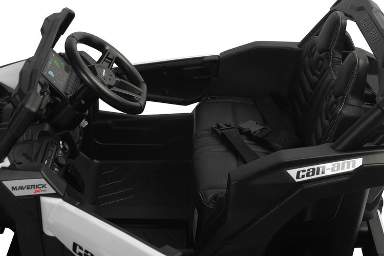 Battery-Powered Jeep Maverick White Caretero Toyz Atv/ Buggy