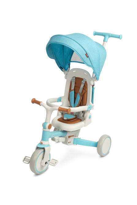 Tricycle And Balance Bike 2in1 Faro Blue Caretero Toyz