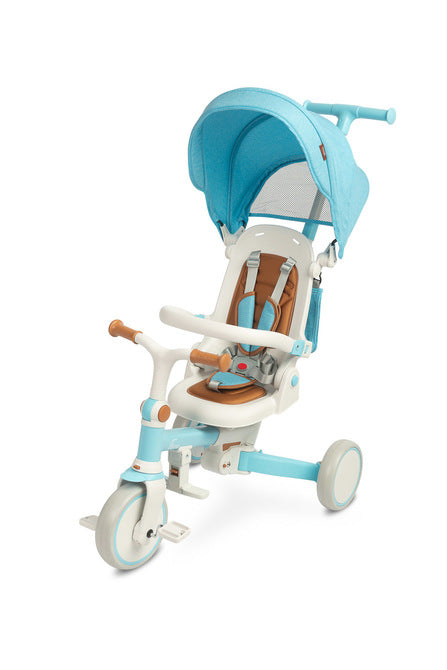 Tricycle And Balance Bike 2in1 Faro Blue Caretero Toyz