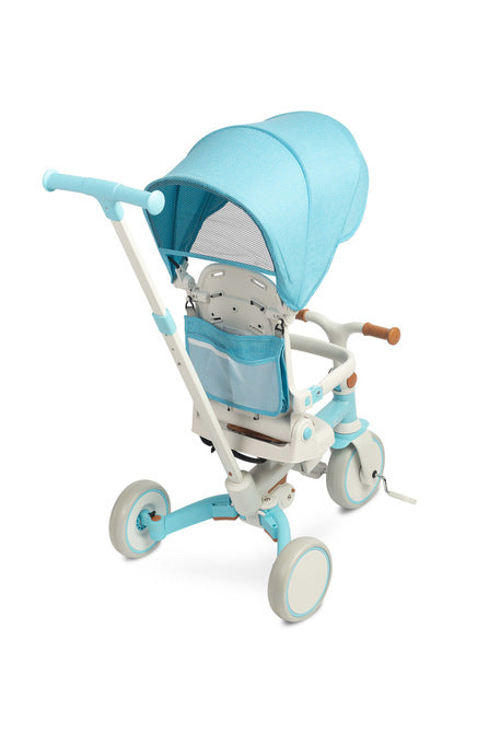 Tricycle And Balance Bike 2in1 Faro Blue Caretero Toyz