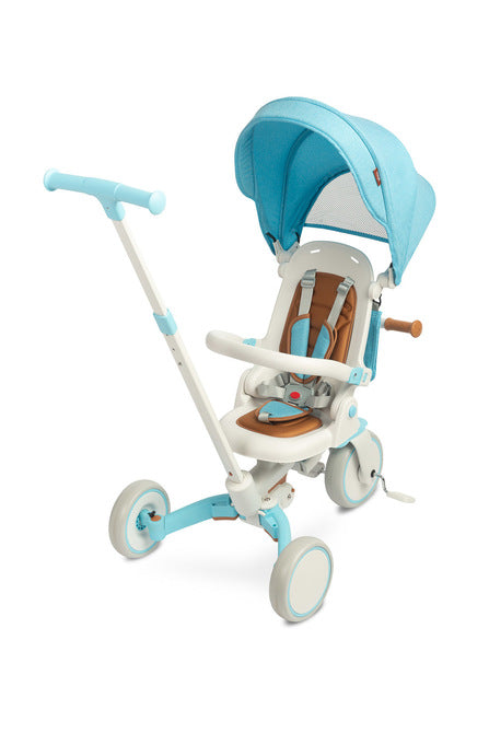 Tricycle And Balance Bike 2in1 Faro Blue Caretero Toyz