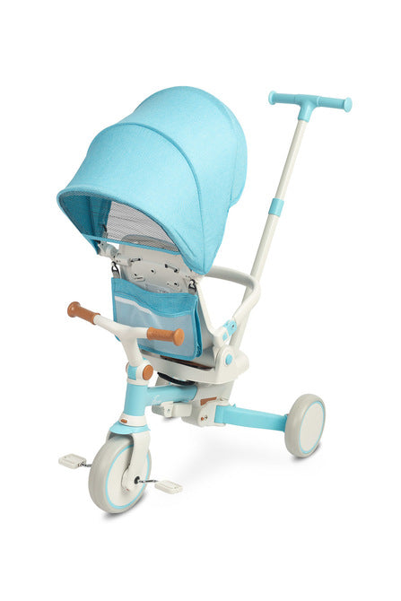 Tricycle And Balance Bike 2in1 Faro Blue Caretero Toyz