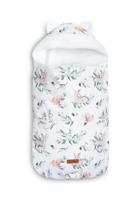 Winter Cover For Car Seat And Stroller White