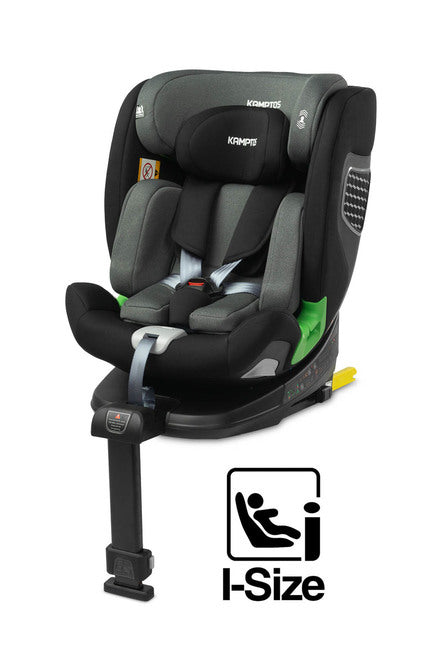 Столче За Кола Kamptos I-Size Grey 0-36кг Caretero