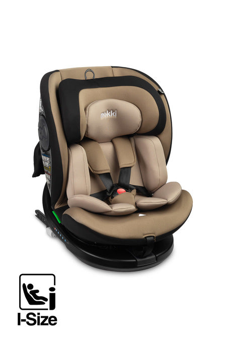 Стол За Кола Mokki I-Size Beige 0-36кг Caretero