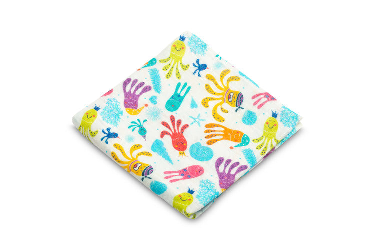Bamboo Diaper Octopus 75X75 Cm Sensillo