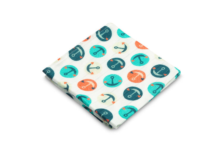 Bamboo Diaper Anchors 75X75 Cm Sensillo