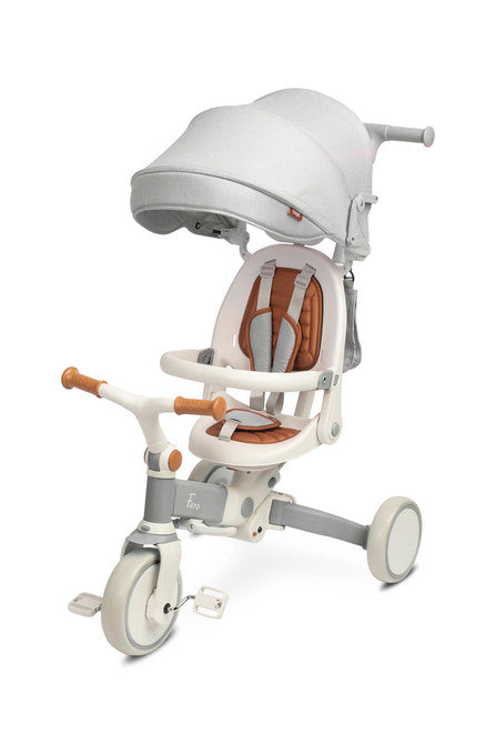 Tricycle and balancing wheel 2in1 Faro Gray Caretero Toyz