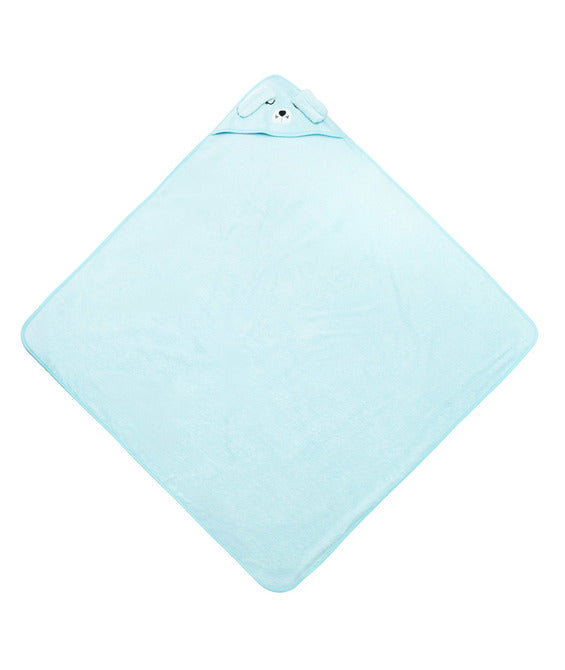 Bathfriends Hooded Baby Towel 100X100 Dog Blue Sensillo