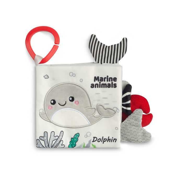 Black and White Book Dolphin Sensillo